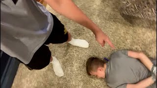 KIDNAPPED BROTHER NERF WAR HOSTAGE MAGIC TICKLE CHALLENGE PRANK (PART 1)