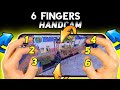 Strongest CODM Settings | 100% Stable Aim 🤯 (6 Finger Handcam + New HUD)