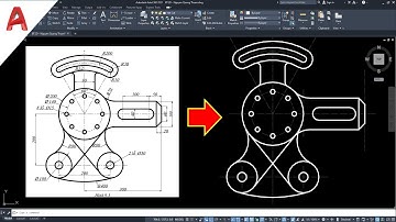 ✅ Bài 12: Luyện vẽ bài tập AutoCAD 2D từ cơ bản đến nâng cao // Học vẽ AutoCAD căn bản