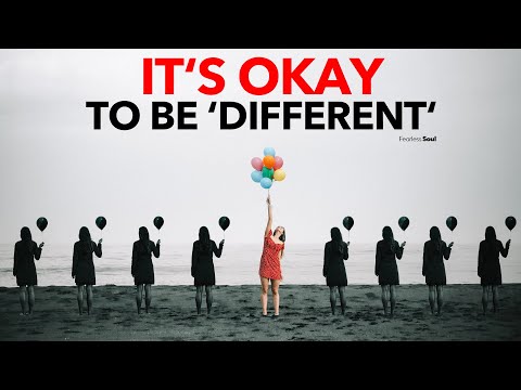It's OKAY to be DIFFERENT (Official Lyric Video) Fearless Soul