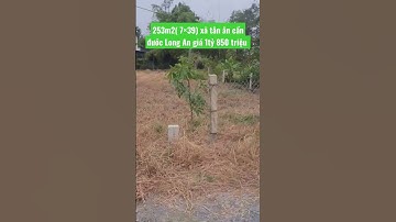 Đất thổ cư đường xe hơi xã Tân Ân cần đước Long An