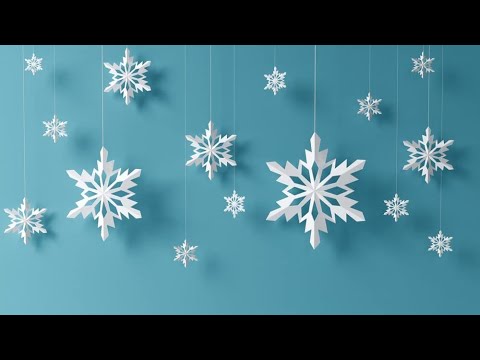 ❄️❄️ როგორ გავაკეთოთ ფიფქები ქაღალდისაგან - ორიგამი / How To Make Snowflakes ❄️❄️