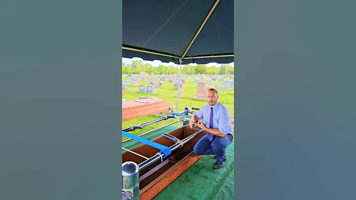 How a Burial Vault is Sealed Part 4. #cemetery #graveyard #funeral #vaultmen #educationalvideo