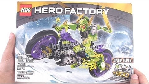 Hero Factory: Speeda Demon pt. 1 - PARTS (Breakout wave 2)