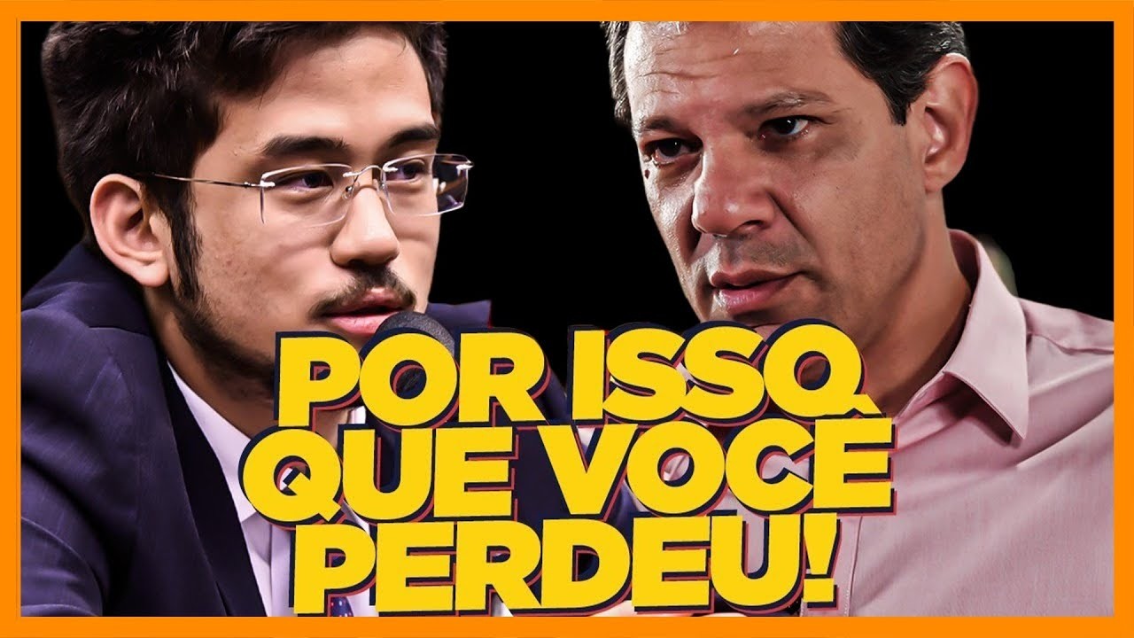 Debate com HADDAD: o SENHOR FRACASSOU como MINISTRO!
