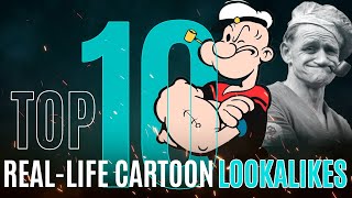 Top 10 Cartoon Characters IN REAL LIFE!