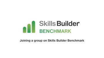 Joining a group on Skills Builder Benchmark
