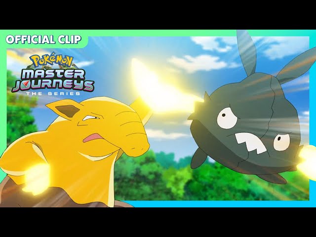 Goh’s Drowzee Battles! | Pokémon Master Journeys: The Series | Official Clip class=