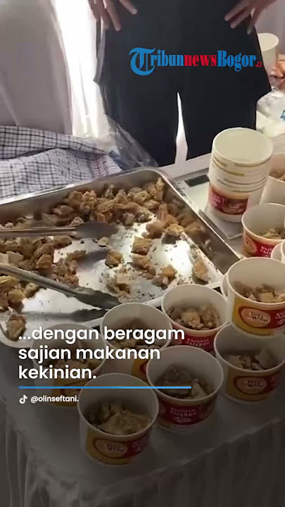 VIRAL Pernikahan 'Sultan' Bak Festival Kuliner, Sajiannya Full Makanan & Minuman Kekinian