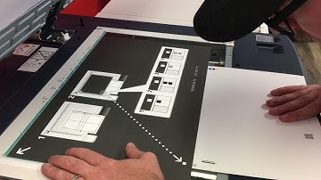 Xerox Versant 180 Tray Alignment Set Up sizes 12x18 up
