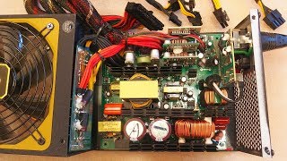 850W computer power supply  how does it work (with schematics)