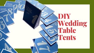 Celebrity DIY Easy Wedding Table Numbers | Cricut Maker | Paper Crafting Net Worth