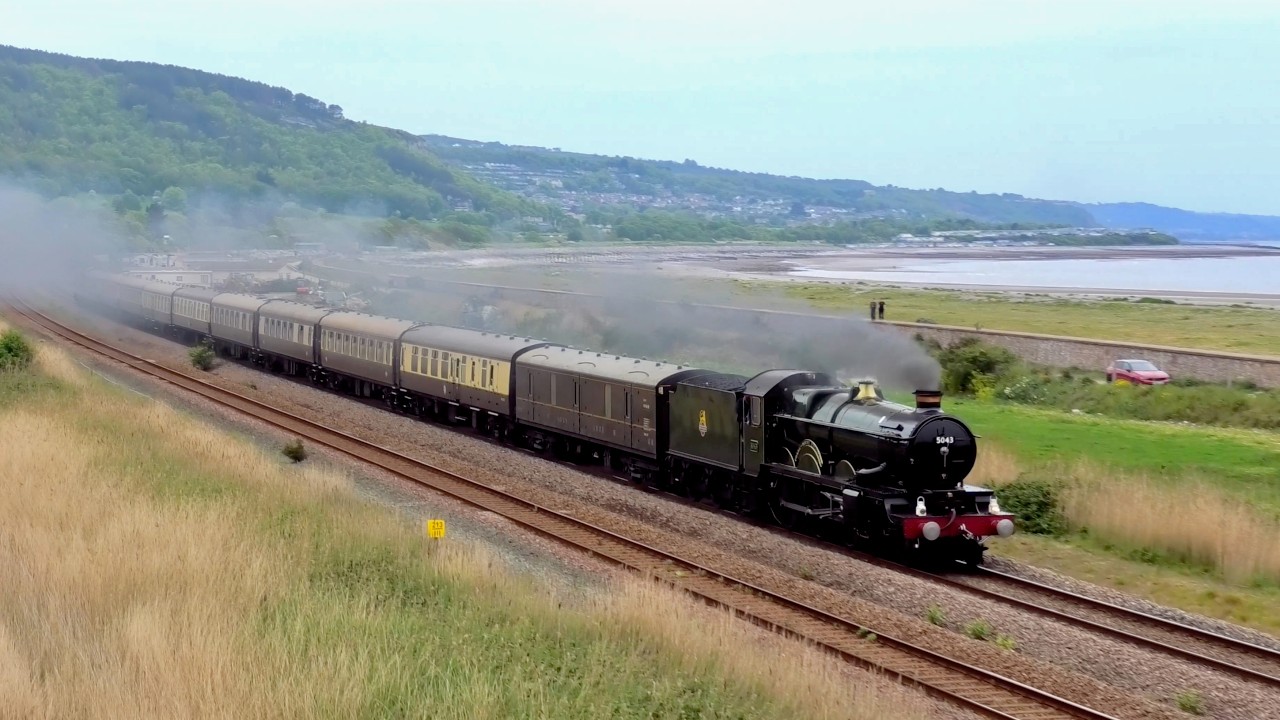 Earl of Mount Edgcumbe hauls the North Wales Coast Express - 2nd May 2026