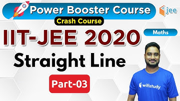 Straight Line | Maths by Dangi Sir | IIT-JEE 2020 Crash Course