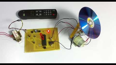 Dish Antenna Position Controlller Using TV Remote   YouTube