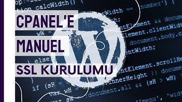 Cpanel SSL Kurulumu