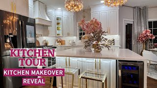 KITCHEN MAKEOVER REVEAL! | TOUR AND DECORATING IDEAS