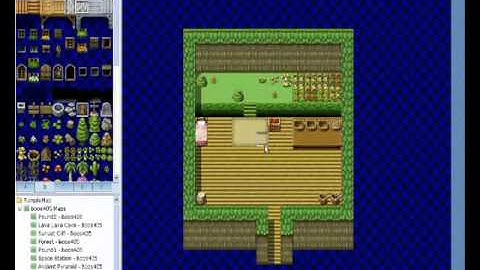 RPG Maker VX - Indoor Island Mapping Tutorial