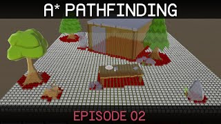 A* Pathfinding (E02: node grid)