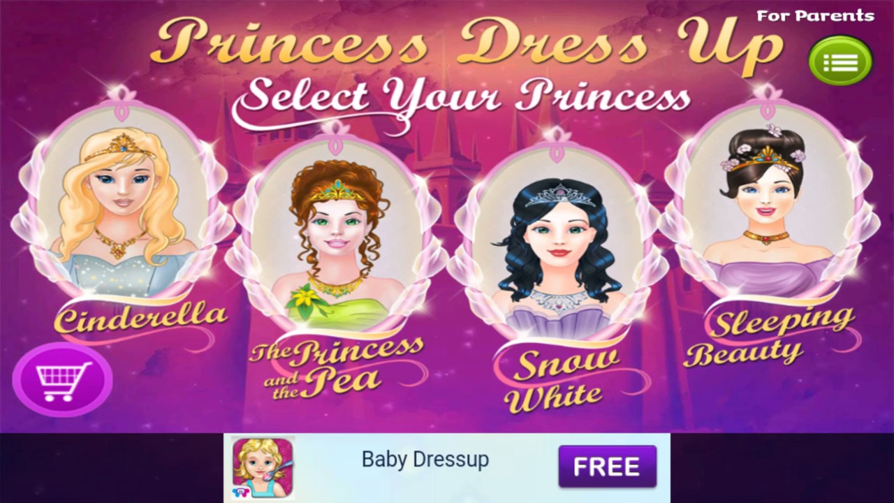 Fairy Tale Princess Dress Up android gameplay - YouTube