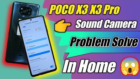 POCO X3 X3 Pro Sound Front Camera Not Working Problem Solve 😱😱😱