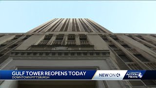 Gulf Tower in Pittsburgh reopens after fire