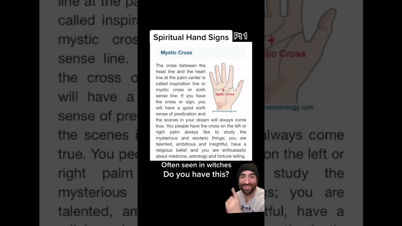 Guarda Mystic cross on the hand #spirituality #palmistry su YouTube Guarda Mystic cross on the hand #spirituality #palmistry su YouTube