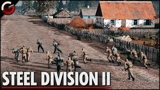 EPIC VILLAGE BATTLE! Nazi Germany vs Soviet Union | Steel Division 2 Gameplay