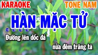 Hàn Mặc Tử Karaoke Tone Nam ( Em ) Nhạc Sống Rumba | Thanh Hải Organ