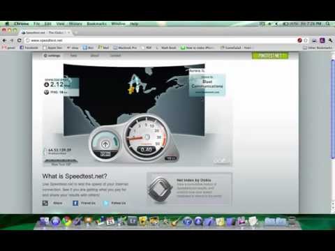 WOW vs Comcast Internet Speed test - YouTube