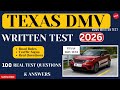 Texas DMV permit test 2026 | Texas DMV Written Test 2026 | DPS Permit Practice Test 2026 #texasdmv