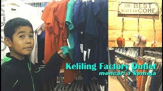 Around the Children's Factory Outlets in Bandung Looking for 1 Shirt | Vlog Search for Sakha Shirts