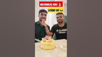 #govindsir #mechanicalengineering #birthdaycelebration #jecteam #jeclassesmeerut