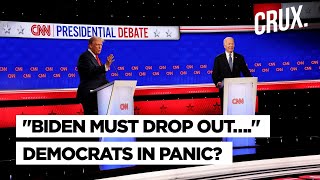 "Sore Throat, Hard To Debate A Liar" Biden Defends "Slow Start" Vs Trump | Democrats In Full Panic?