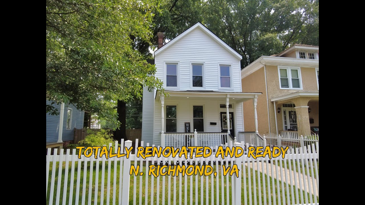Renovated 3BDRM Northside Richmond, VA Home For Sale ++371K++ YouTube