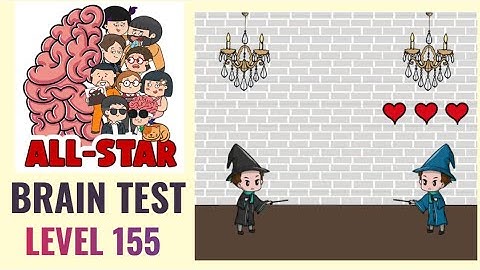 Brain Test All Star Level 155 | The blue wizard must win the magic duel | Walkthrough