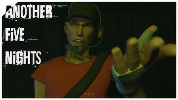 FNAF SFM - Another Five Nights By JT Music | lighting test