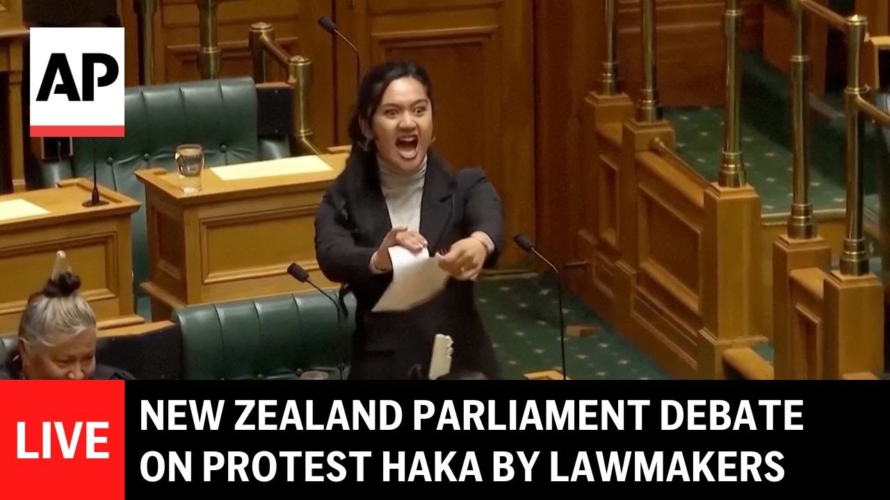 LIVE: New Zealand parliament debates suspending Māori lawmakers who performed protest haka