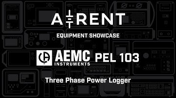 AEMC PEL 103 | Three Phase Power Logger