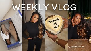 Weekly Vlog: celebrating myself, my first ever pair of Birkenstocks, content creation