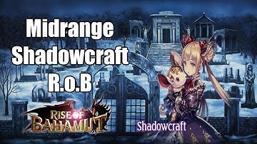 [Shadowverse Rise of Bahamut] Midrange ShadowCraft Deck