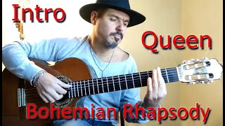 Как играть на гитаре Богемную Рапсодию 1/6 - Bohemian Rhapsody: Intro - Серж Гриценко