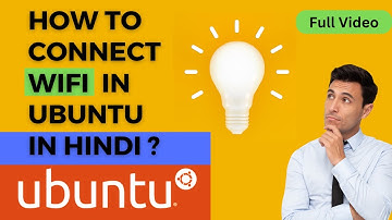 How to connect WiFi in Linux Ubuntu in Hindi #ubuntu #wifi