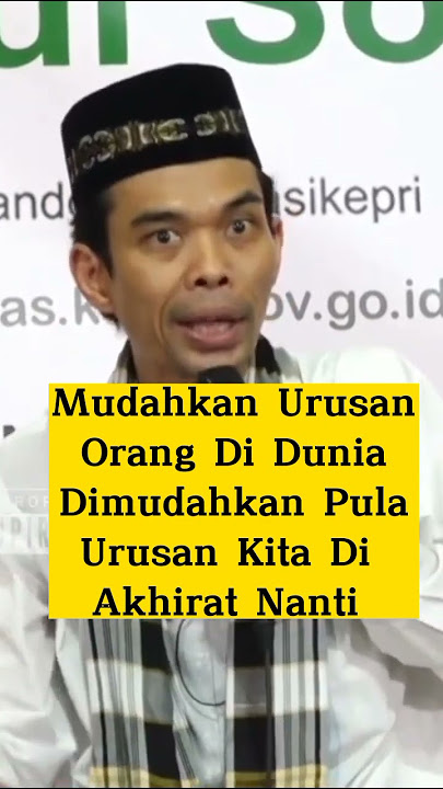 SELALU MUDAHKAN URUSAN ORANG LAIN #shorts #uas #ceramahsingkat #ceramahviral