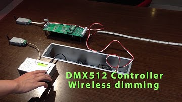 AvantCom Wireless RS485 dongles with DMX512 controller for dimming