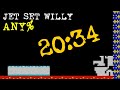 Jet Set Willy (ZX Spectrum) - NEAR PERFECT Any% speedrun in 20:34 (WR)