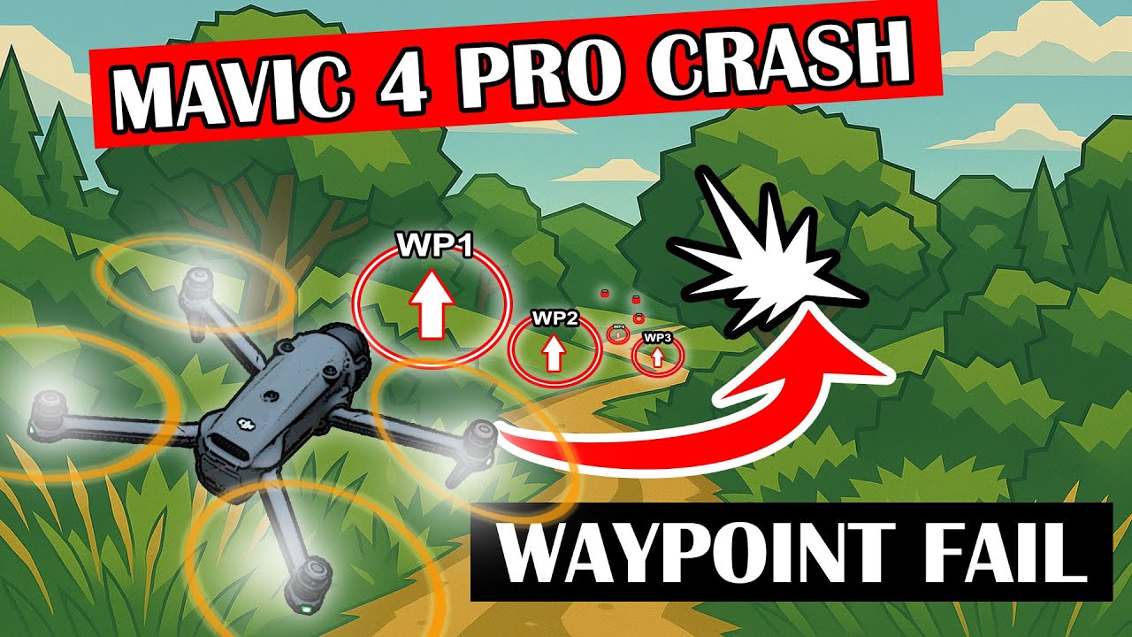 THIS DJI WAYPOINT COPY Almost Killed My Mavic 4 Pro!