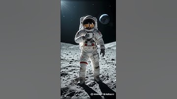 The Astronaut in an Unknown Land #shorts #animation #moon #asteroid #nasa #space #earth #universe