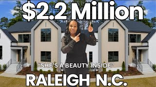 New Construction | $2.2 Million | Luxury Raleigh Home | (She's A Beauty Inside)