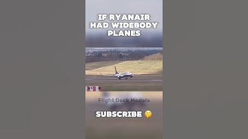 If Ryanair had widebody planes 😭🙏